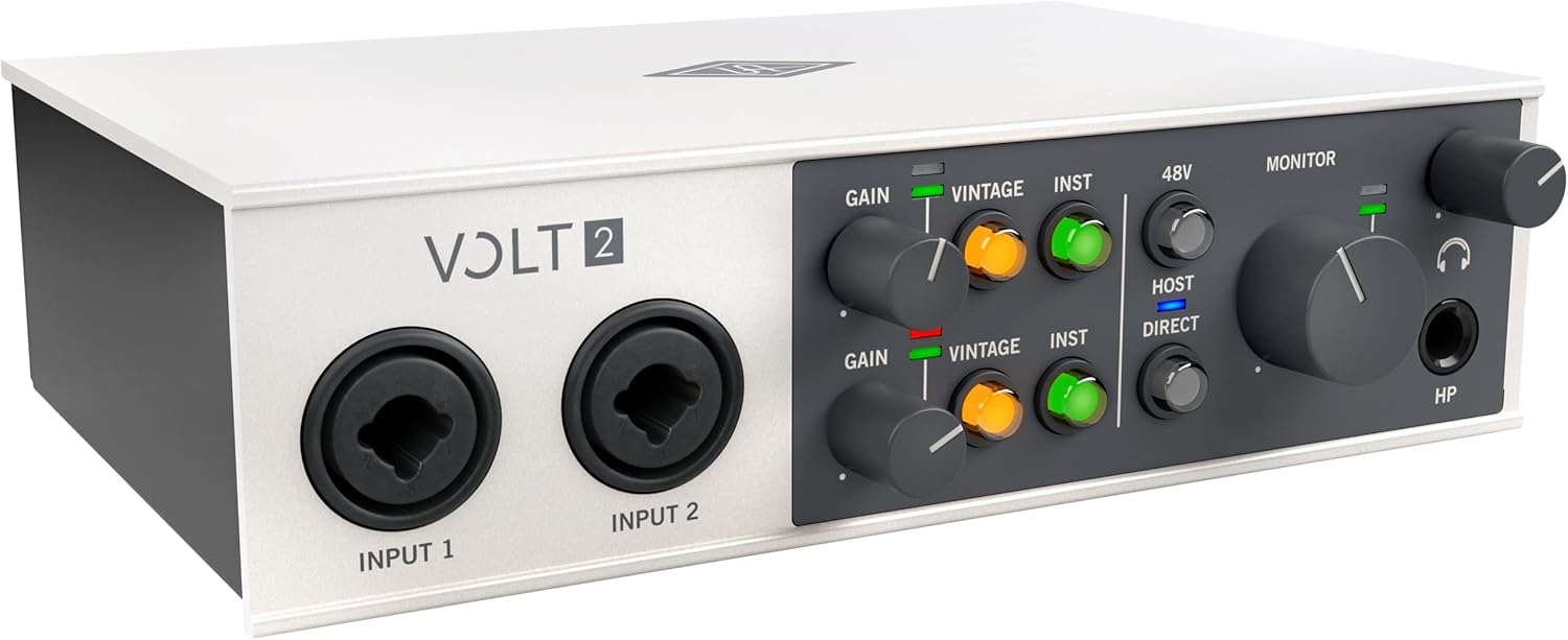 Universal Audio Volt 2 USB Recording Studio Interface Review