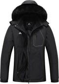 Women's Insulated Ski Jacket - Waterproof Warm Winter Coat