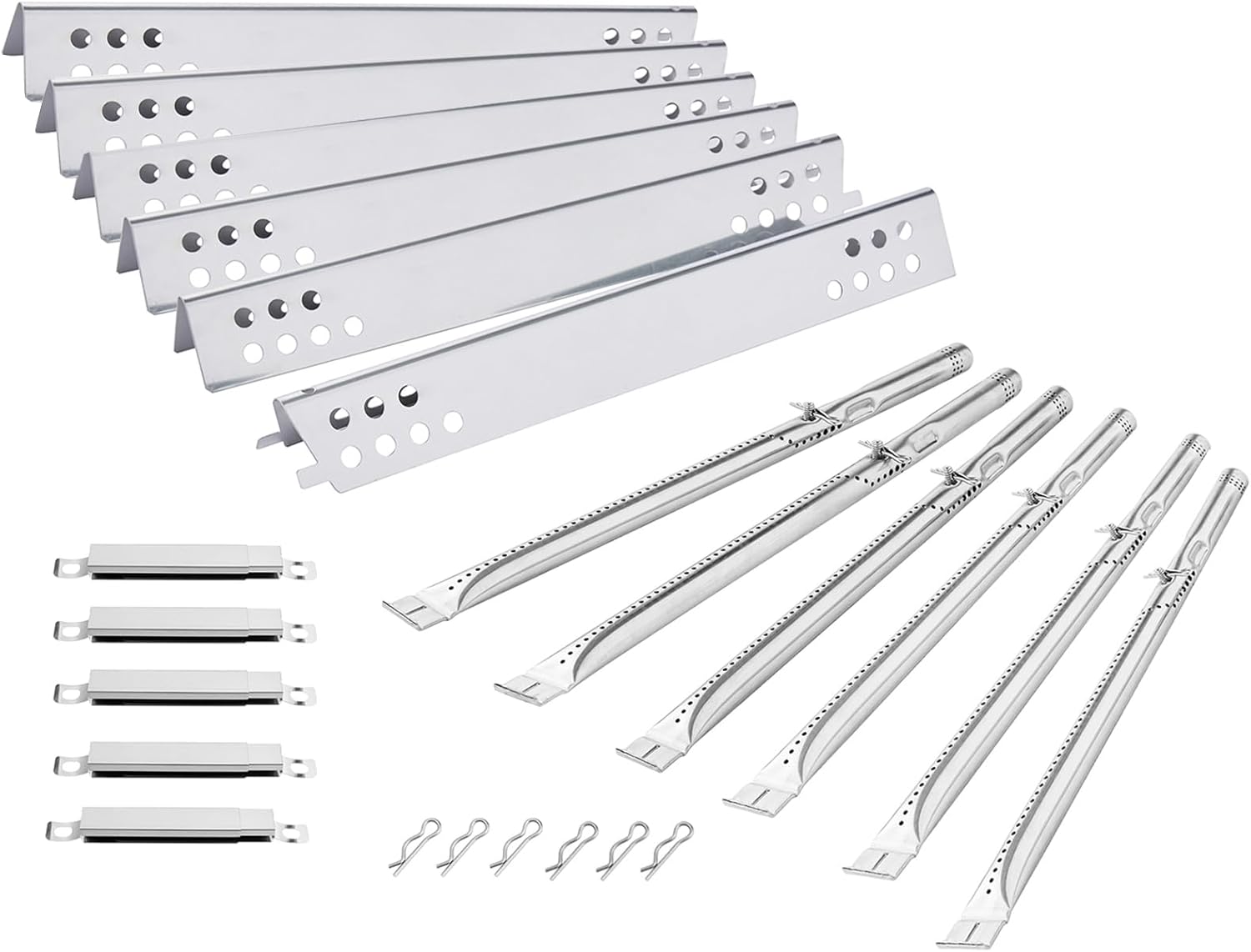 Heat Tent Burners for Charbroil Performance 6 Burner Grill Parts