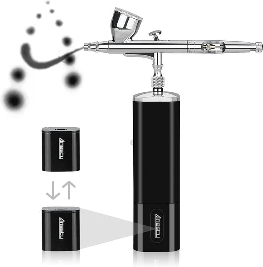 Anesty Cordless Airbrush Kit: Continuous Painting Power 