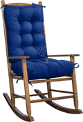 Outdoor Chair Cushion Set Dark Blue - Overstuffed Rocking Chair Pad
