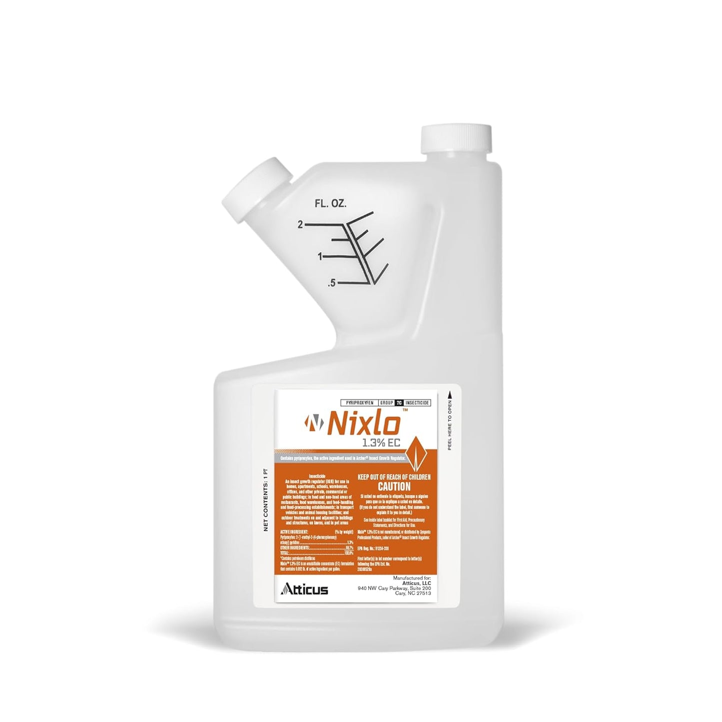 Nixlo 1.3 EC Indoor Outdoor Insect Control for Fleas Ticks