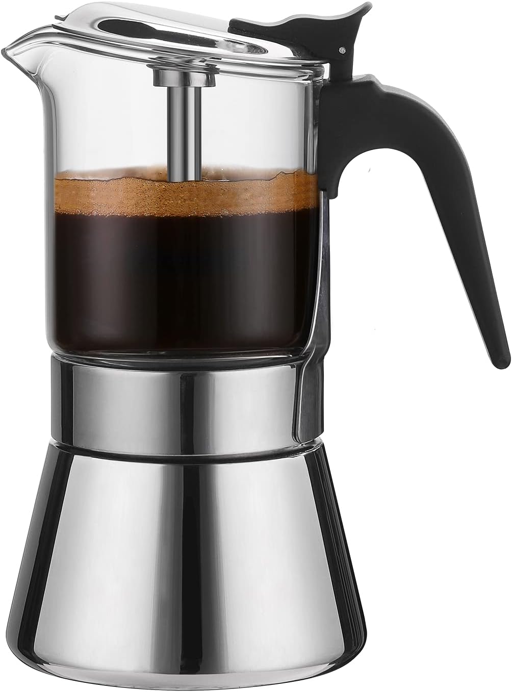Moka Induction Stovetop Espresso Maker for Perfect Coffee