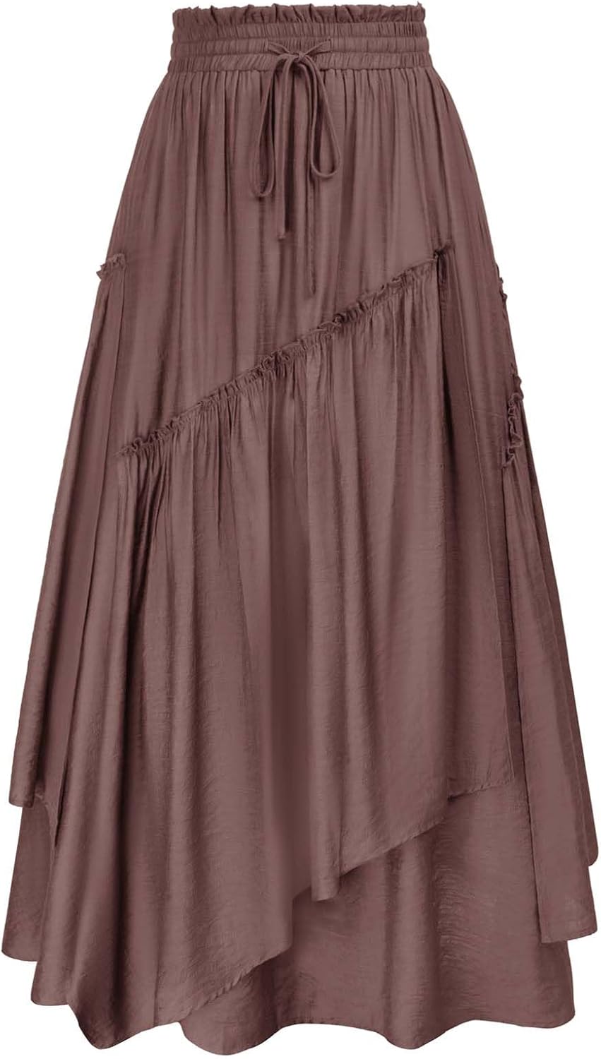 Scarlet Darkness Long Skirts for Women Renaissance Costume