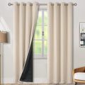 Thermal Insulated 100% Blackout Curtains 84 in 2 Panels - Energy