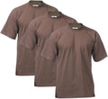 Pro Club Men's 3-Pack Heavyweight Cotton Crew Neck T-Shirt - Durable
