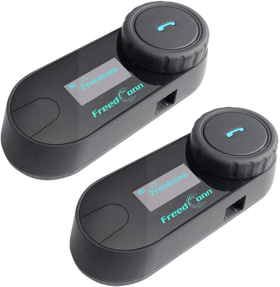 FreedConn TCOM-SC Motorcycle Intercom Headset for 2-3 Riders