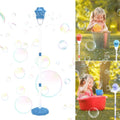 Bubble Machine Stand Adjustable Bubble Blower with Lights and Music