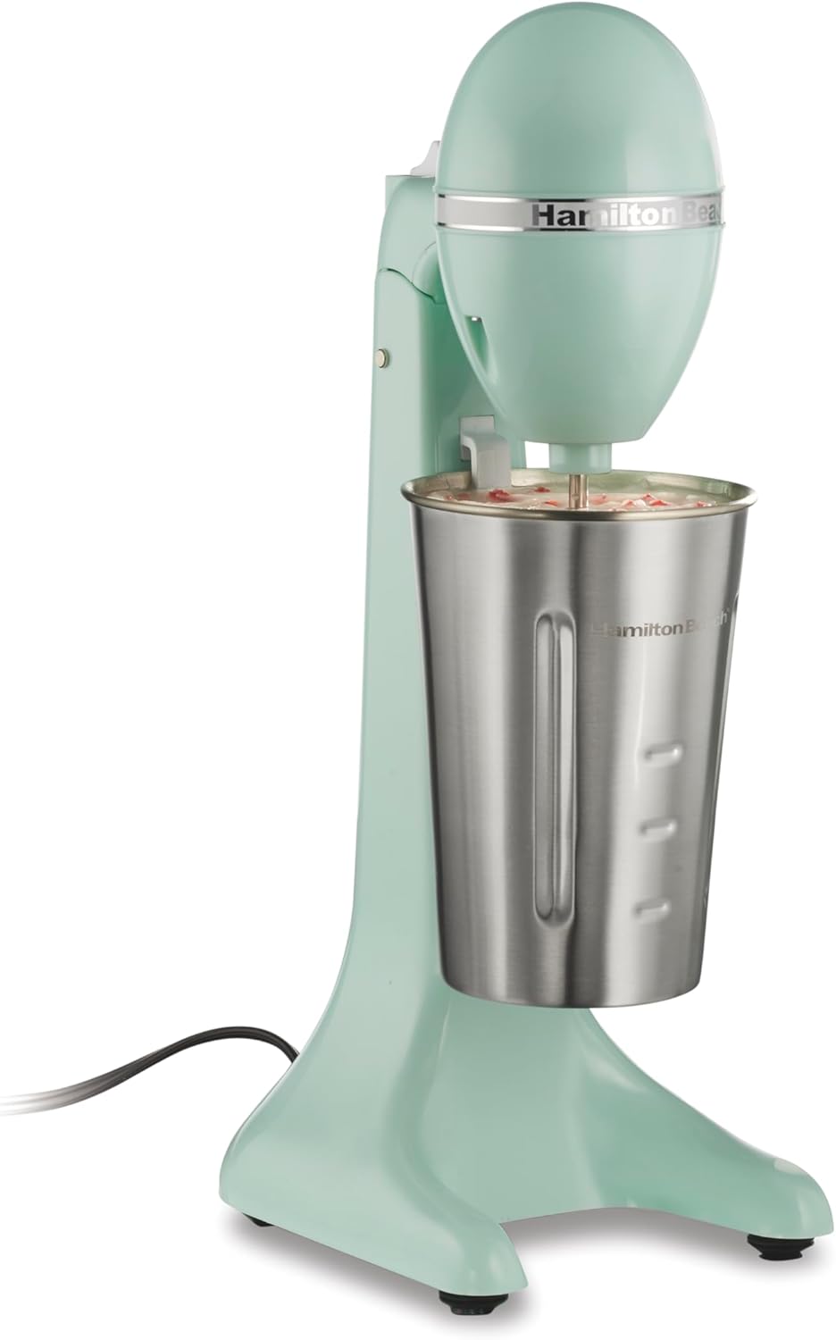 Hamilton Beach DrinkMaster Mixer: Retro Milkshake Maker & Frother