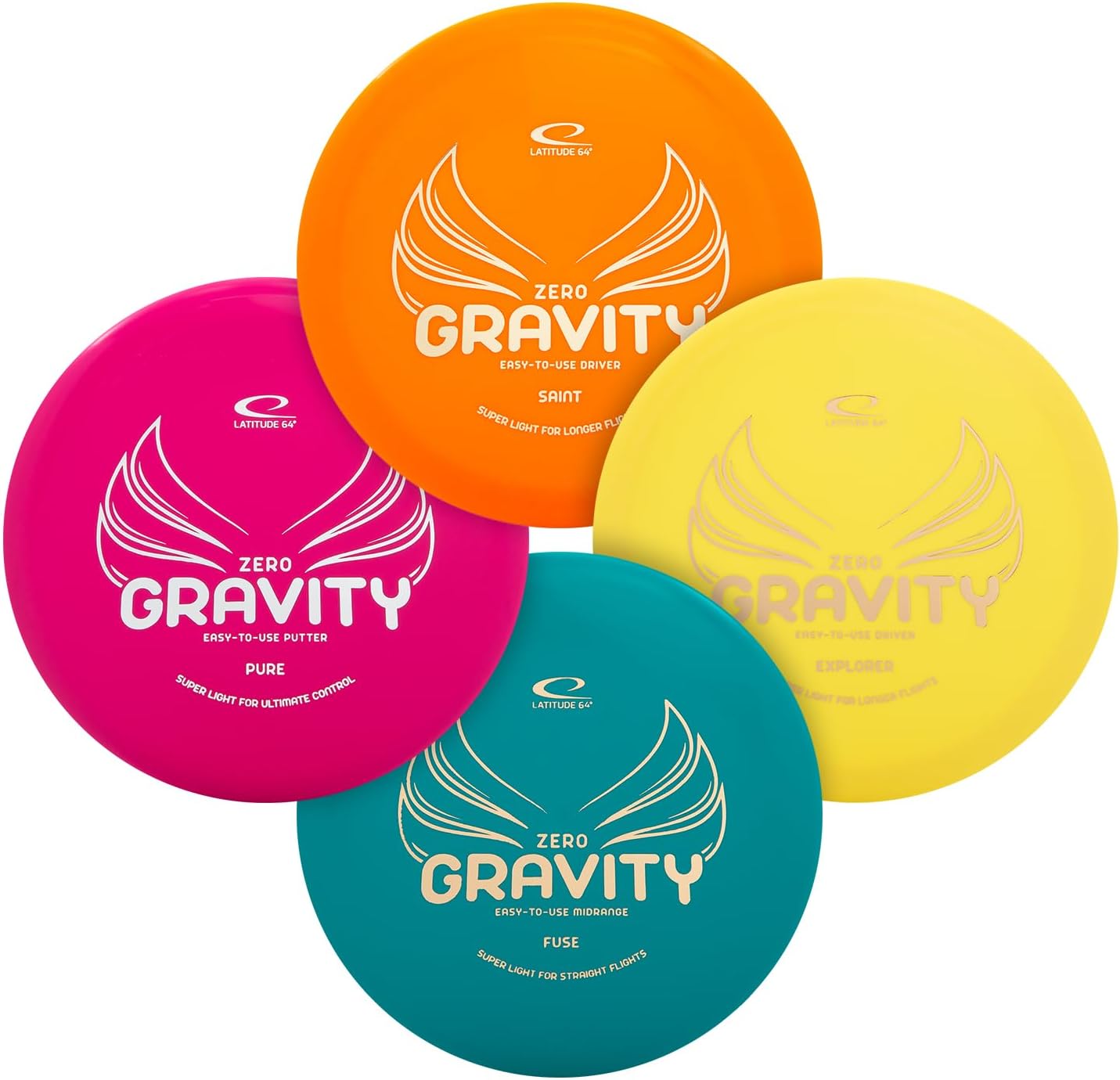 Lightweight Floating Disc Set for Longer Flights