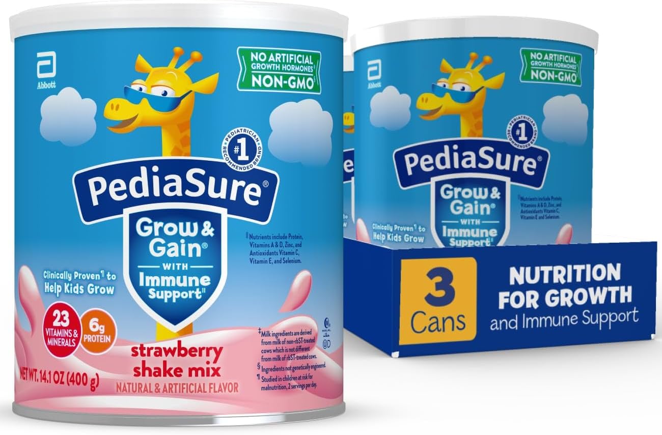 PediaSure Grow & Gain Shake Mix for Kids with Immune Support