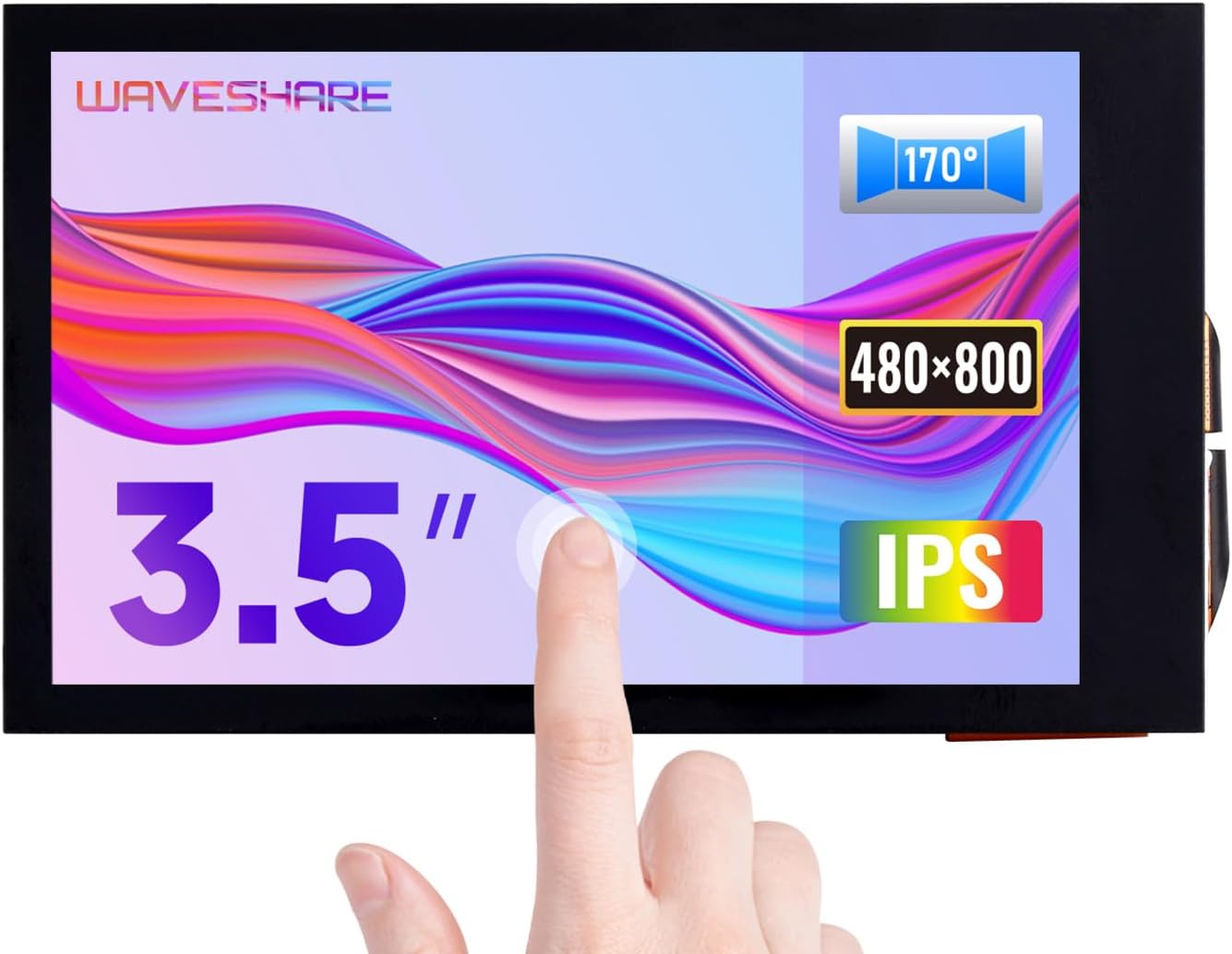 Waveshare 3.5inch IPS Capacitive Touch LCD Display for Raspberry Pi