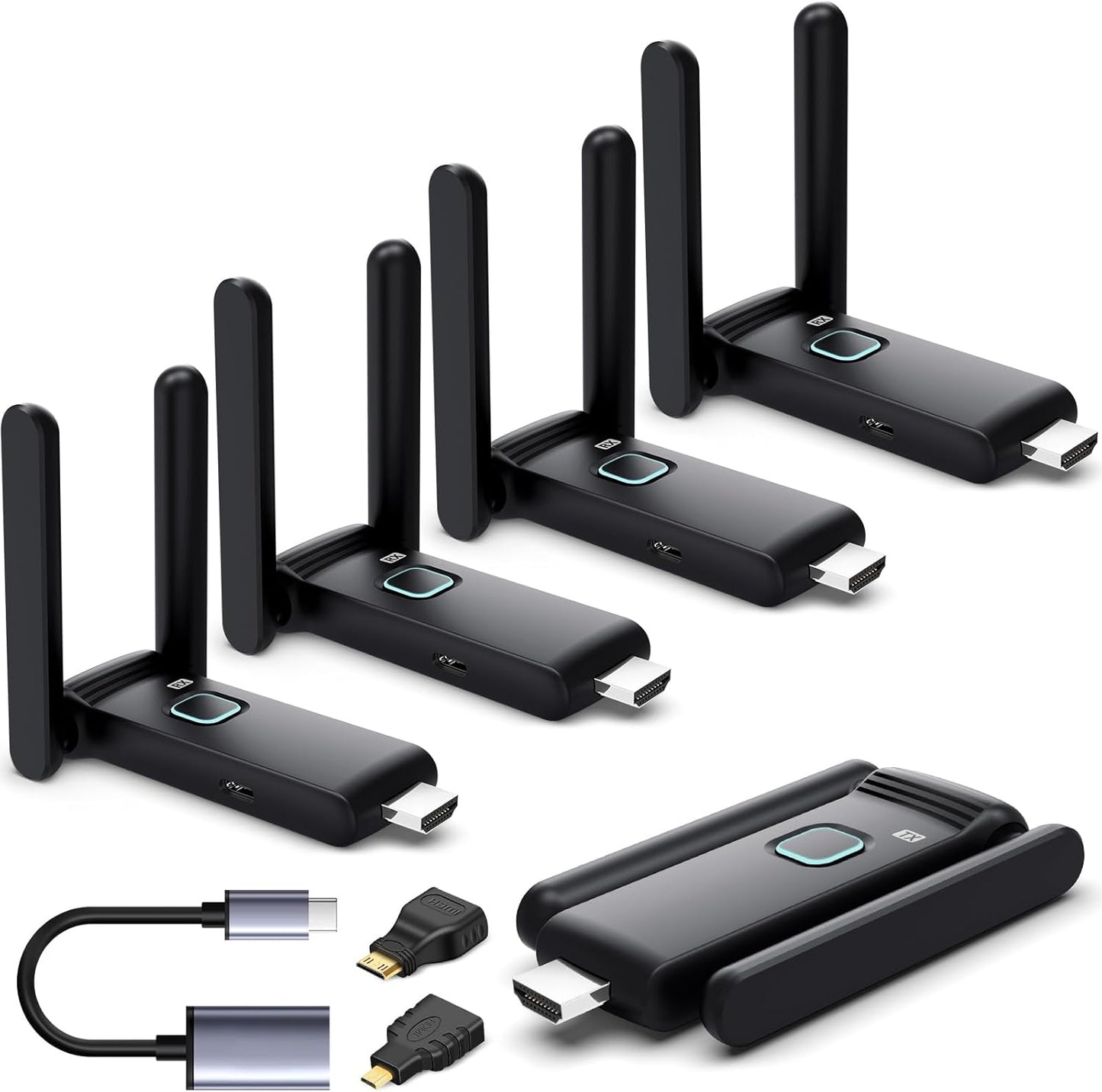 Wireless HDMI Extender Kit - Connect Multiple Screens Easily!