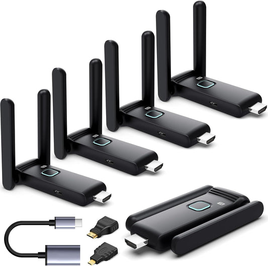 Wireless HDMI Extender Kit - Connect Multiple Screens Easily!