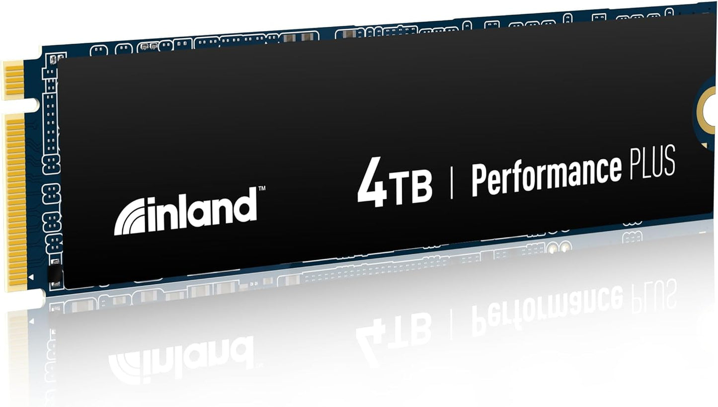 INLAND 4TB Performance Plus NVMe SSD for Gaming and PCs