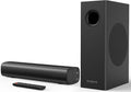 Sound Bars for Smart TV with Wired Subwoofer - Compact 40W 2.1