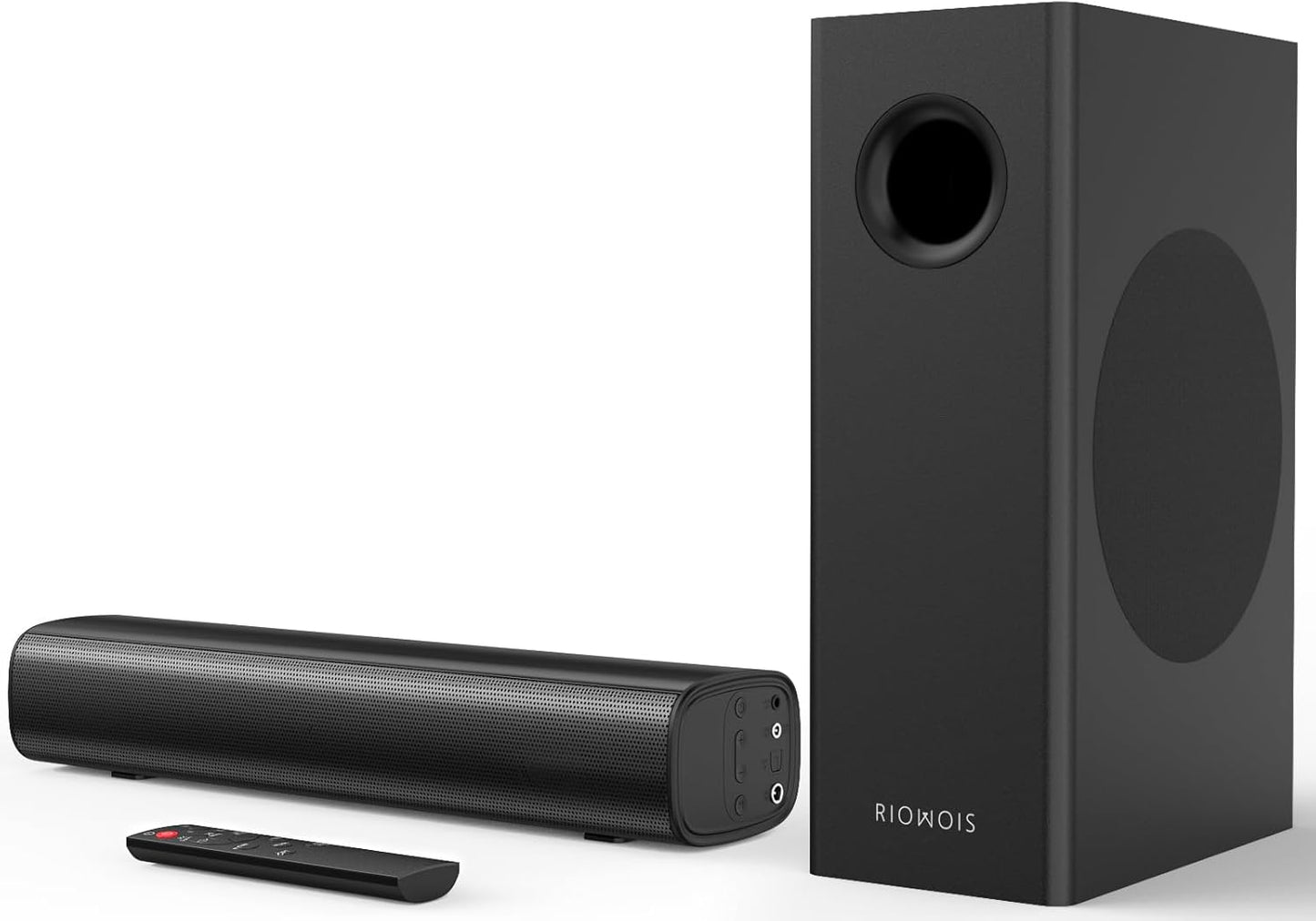 Sound Bars for Smart TV with Wired Subwoofer for Deep Bass