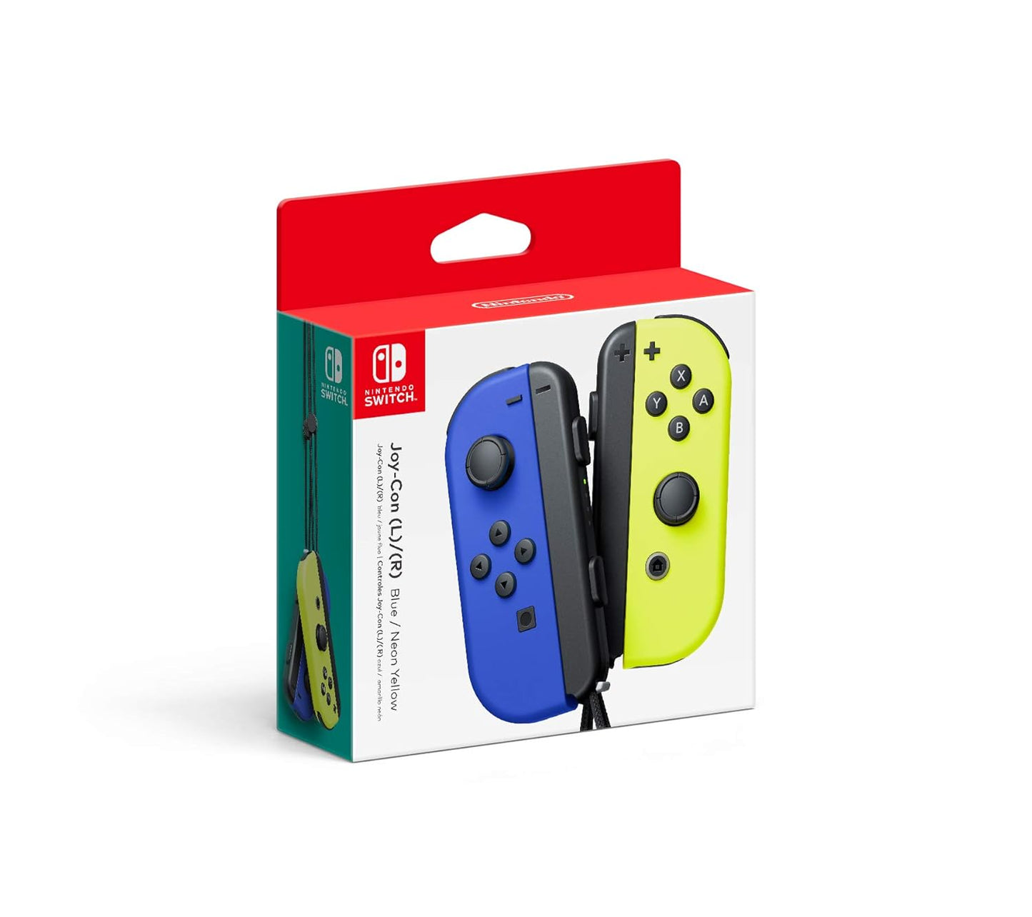 Nintendo Joy-Con Controllers for Switch - Blue and Neon Yellow
