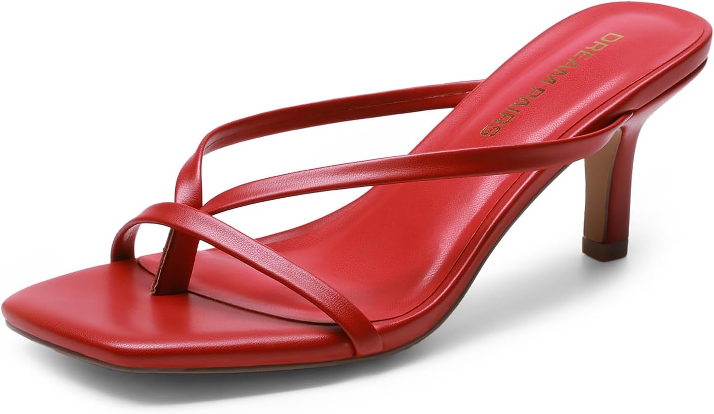 DREAM PAIRS Heels for Women: Stylish Kitten Heel Sandals
