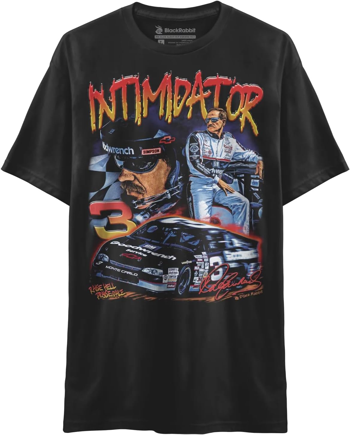 90s Racing Intimidator T-Shirt for Retro Style Enthusiasts