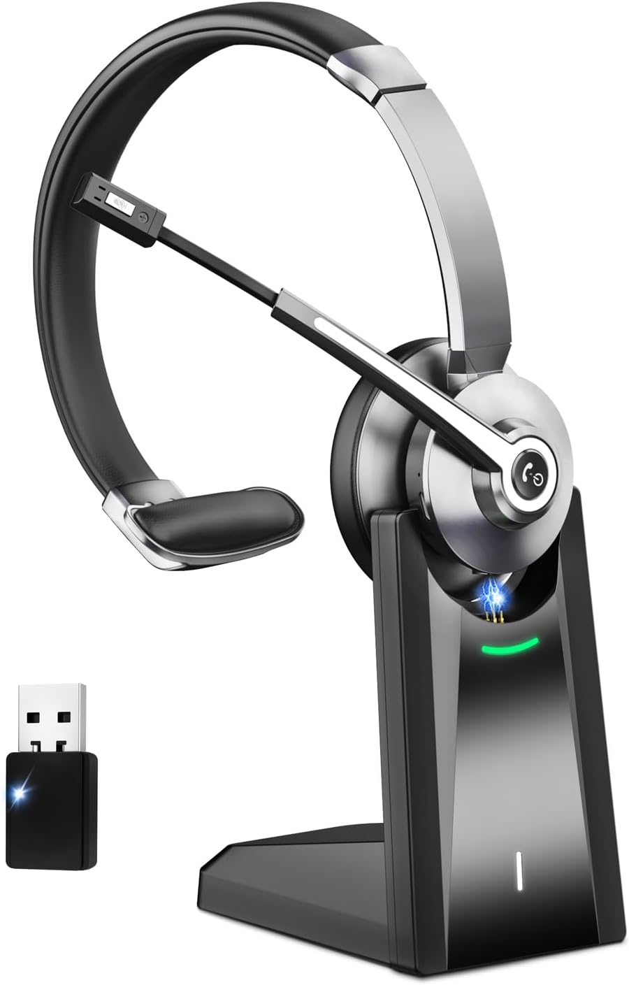 Wireless Noise-Canceling Headset: Crystal Clear Calls 