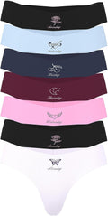 Victoria's Secret PINK No Show Thong Underwear Multi Pack - Seamless