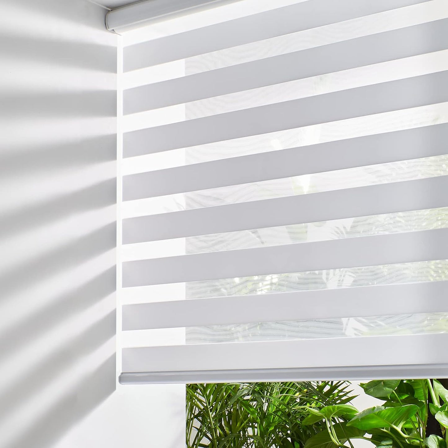 Persilux Zebra Blinds for Windows - Dual Layer Roller Shades