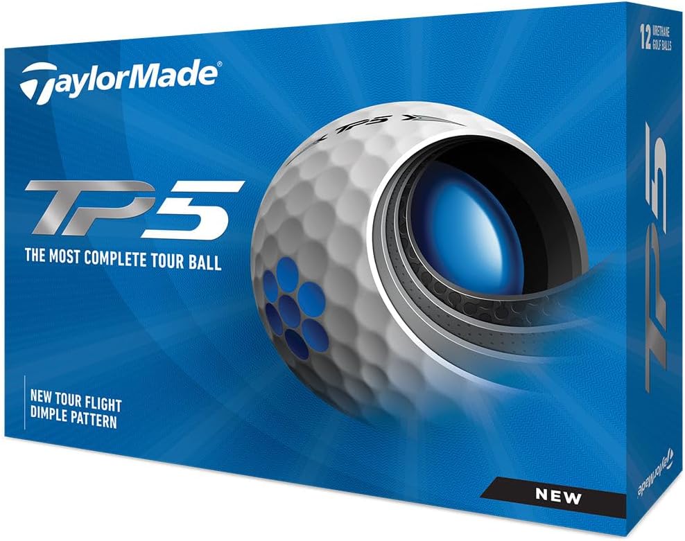 Taylormade TP5 & TP5x Golf Balls for Unmatched Performance