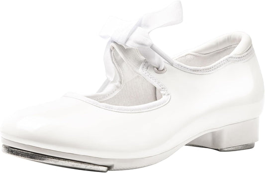 Linodes Leather/Patent Tap Shoe for Kids - Comfort & Style