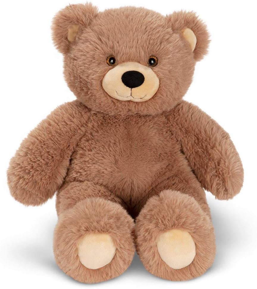 Cuddly Soft 18 Inch Brown Bear Stuffed Animal for All Ages