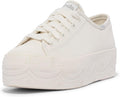 Keds Triple Up Leather Sneaker - Comfortable White Platform