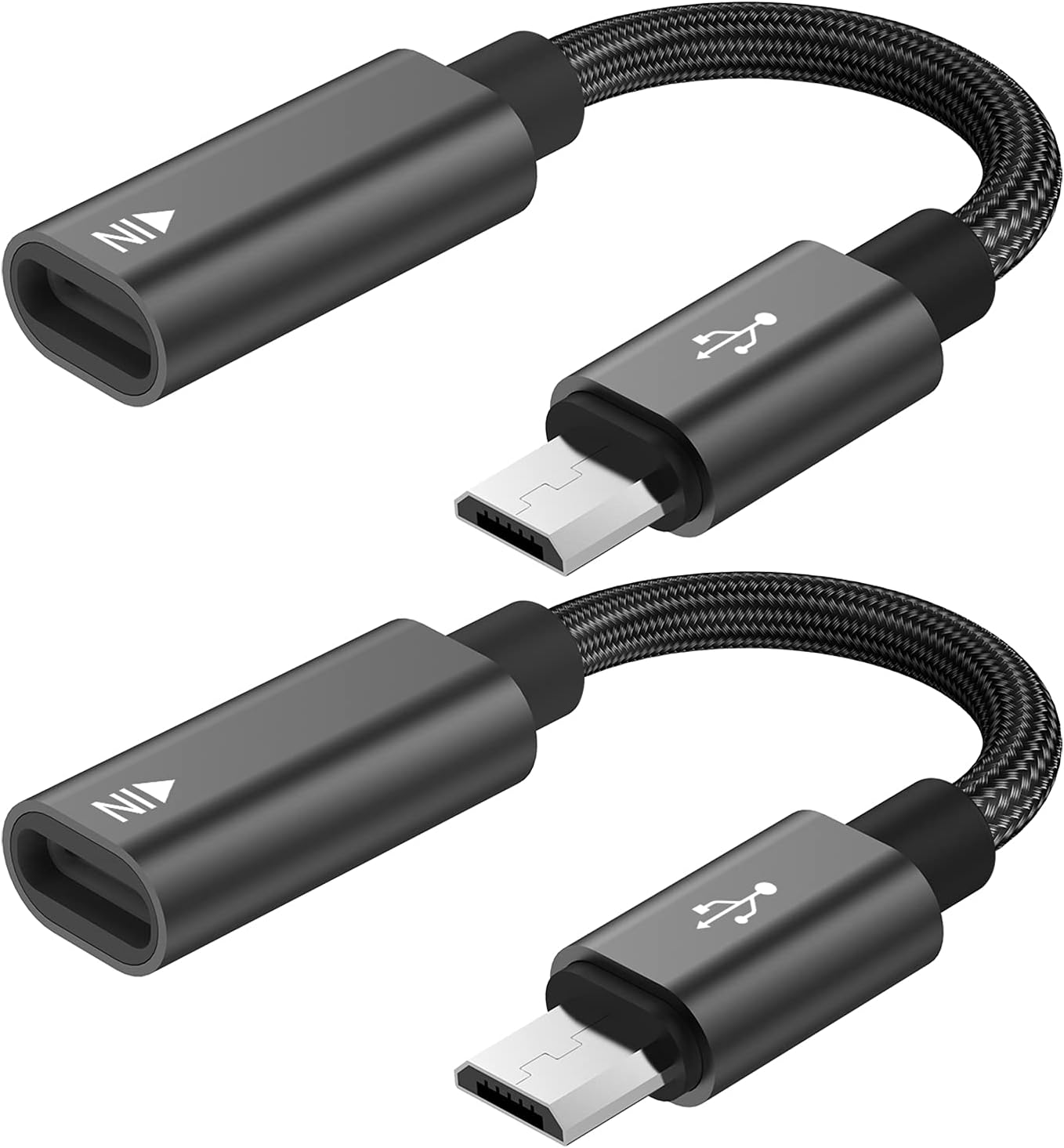 Fast Charge & Sync USB-C Adapter Duo by KUXIYAN