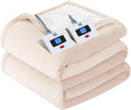 SEALY Electric Blanket Queen Size - Dual Control Heated Throw