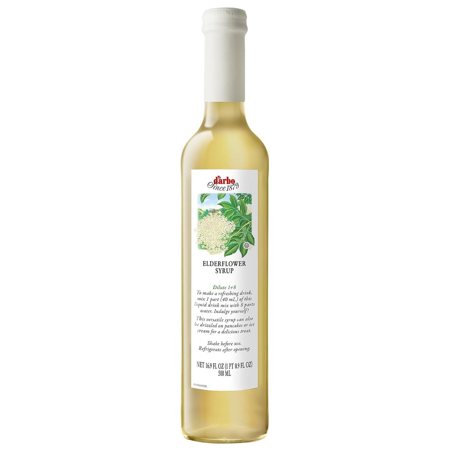 Darbo All-Natural Elderflower Syrup for Cocktails and Desserts