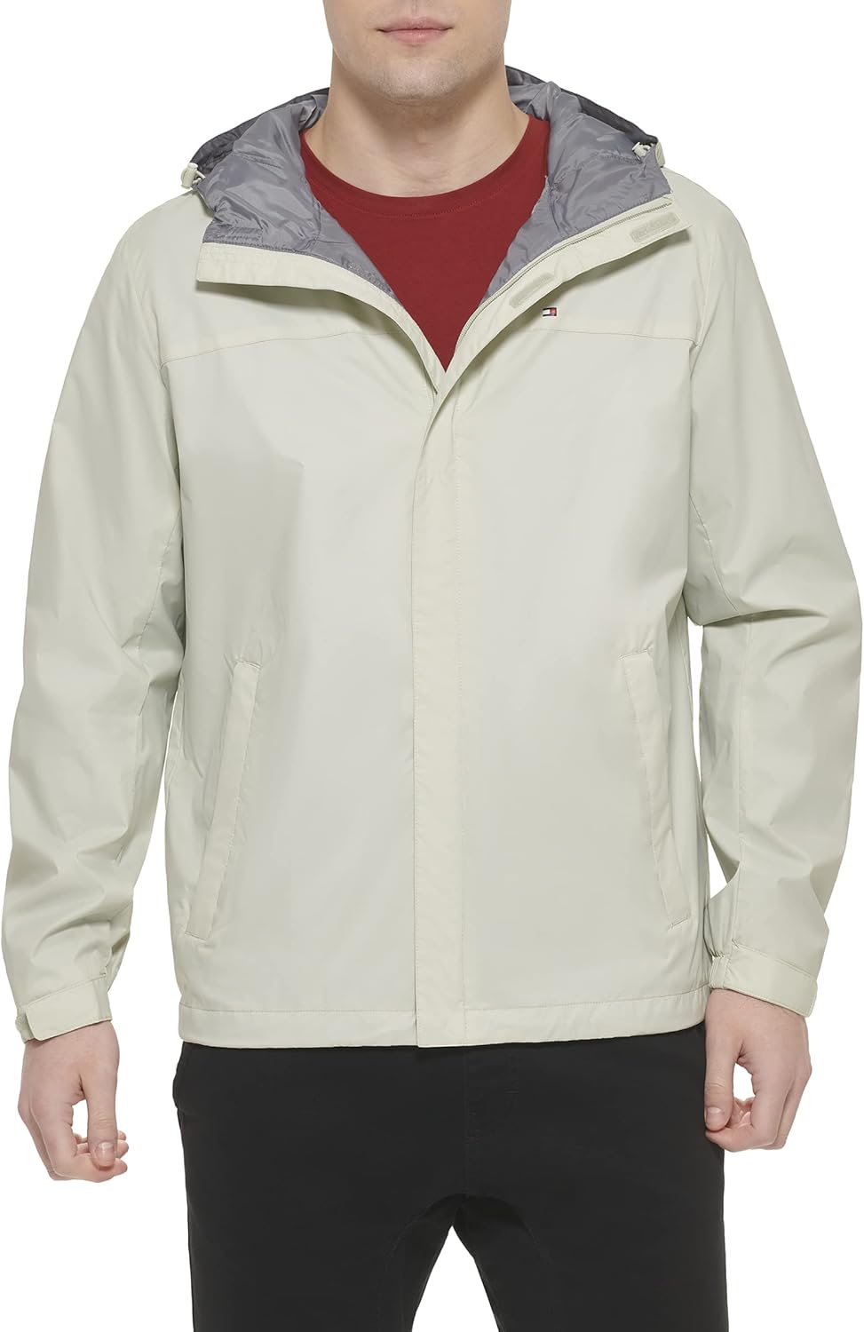 Tommy Hilfiger Men's Lightweight Waterproof Hooded Jacket Review