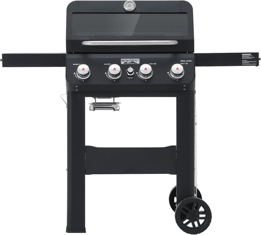 Monument Grills 4-Burner Liquid Propane Gas Grill for BBQ