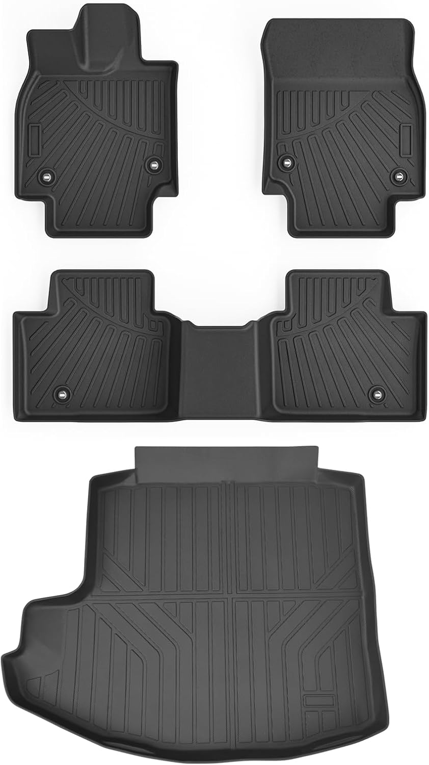 Custom Fit All Weather Floor Mats for 2023 2024 2025 Crown