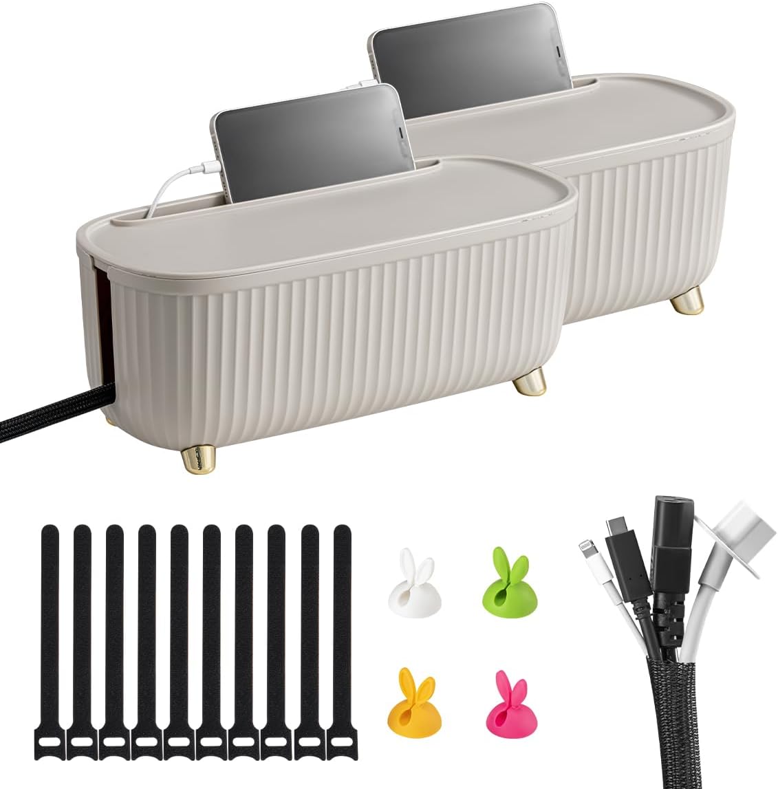 Neatly Organize Cables in Style - Homebliss Cable Box