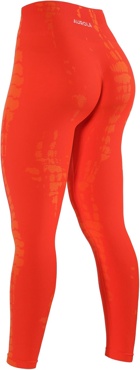 AUROLA Serpent Snake Seamless Scrunch Workout Leggings Review