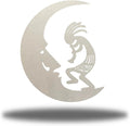 Kokopelli Metal Wall Art Outdoor Decor - Heavy-Duty Waterproof