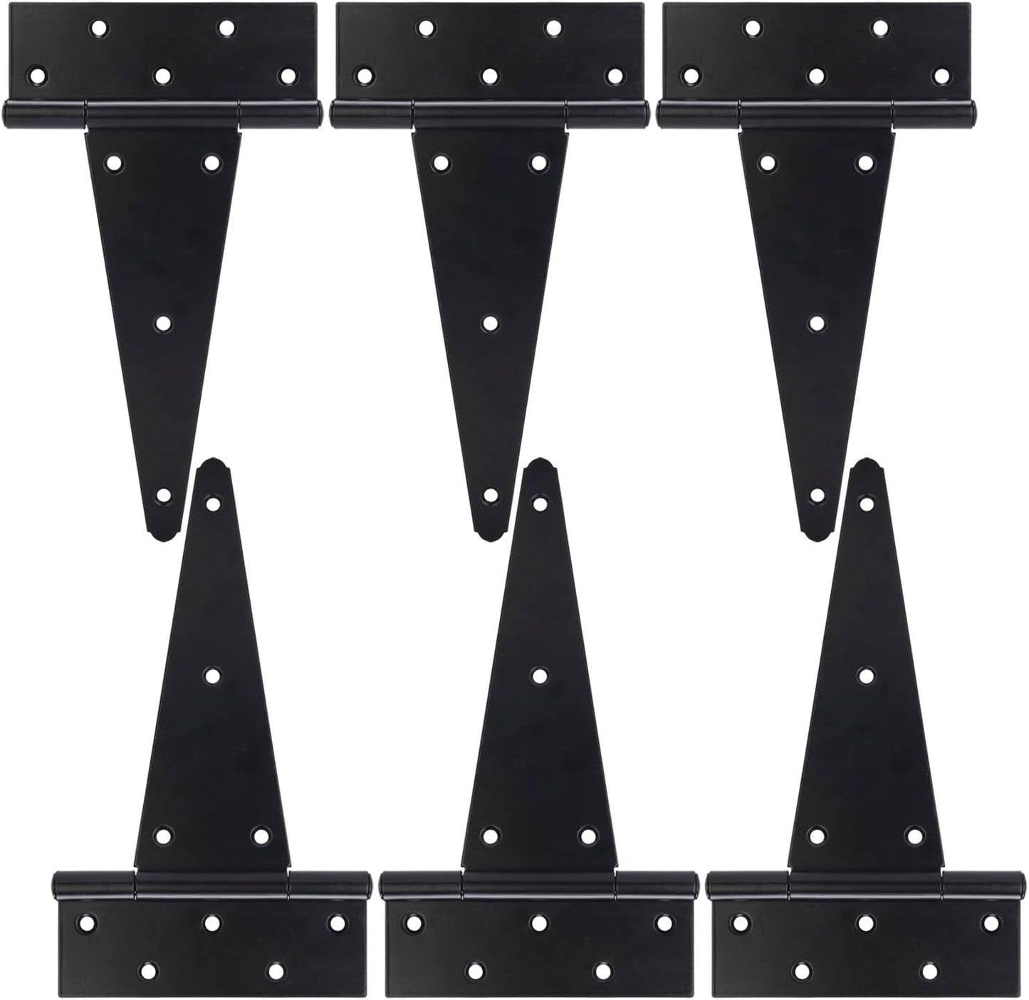 10 Inch Heavy Duty T-Strap Gate Hinges for Wooden Fences