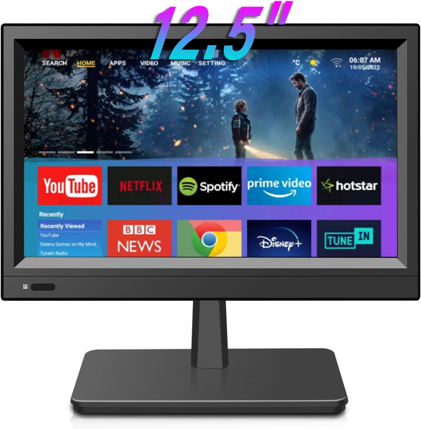 Feihe 12.5 Smart TV: Compact HD Display for Small Spaces