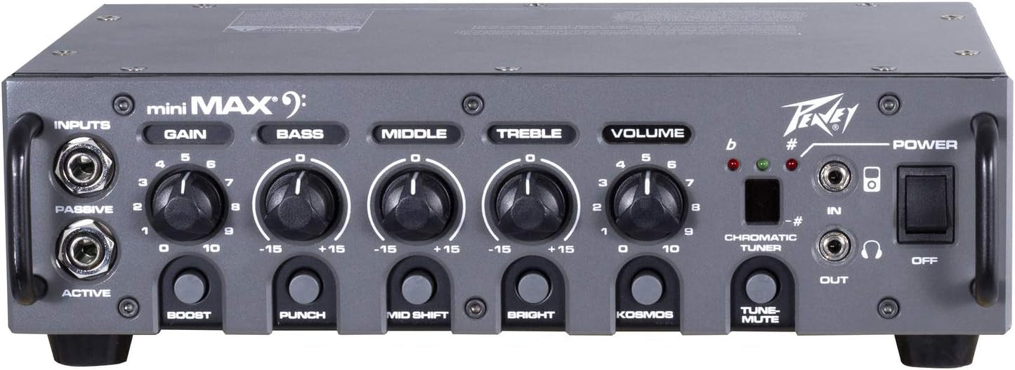 Powerful Peavey MiniMAX Bass Amp - 600W Punch!