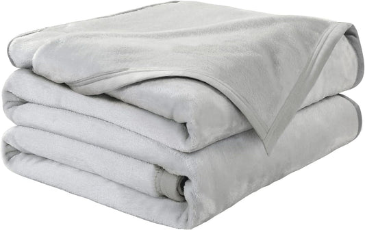Soft Blanket Warm Fuzzy Microplush Lightweight Thermal Fleece