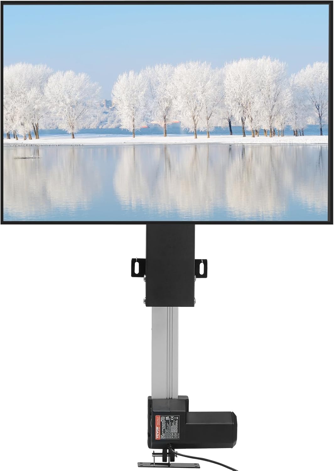 VEVOR Motorized TV Lift Stand for 28-37 in TVs with Remote Control