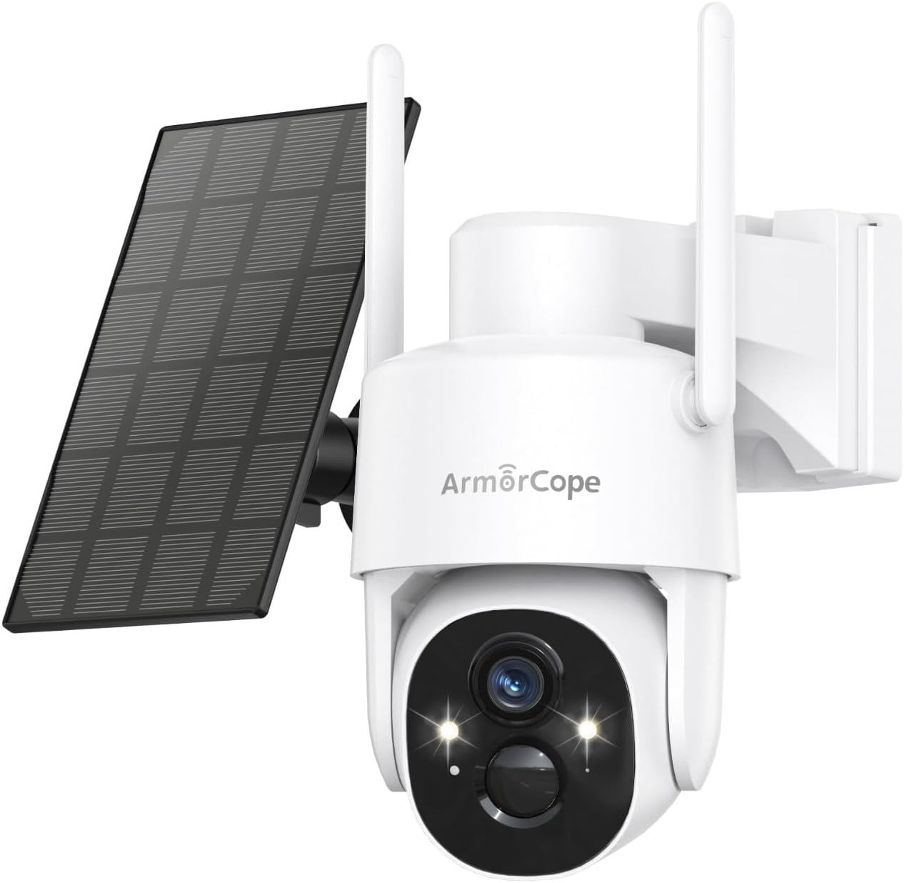 Armorcope 360 Solar Cam: Wireless, Night Vision, PIR Sensor