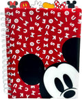 Minnie and Mickey Mouse Journal Notebook - Spiral Bound 8x7 in