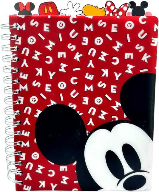 Disney Minnie & Mickey Journal: Spiral-bound, 144 Lined Pages