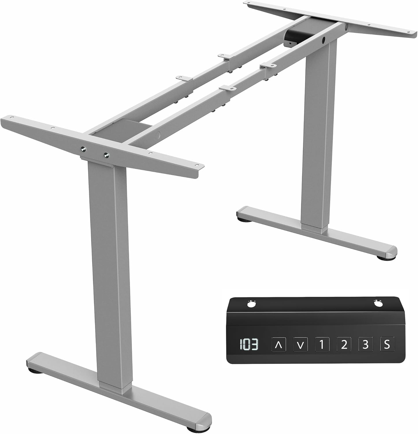VIVO Heavy Duty Dual Motor Electric Sit Stand Desk Frame Review