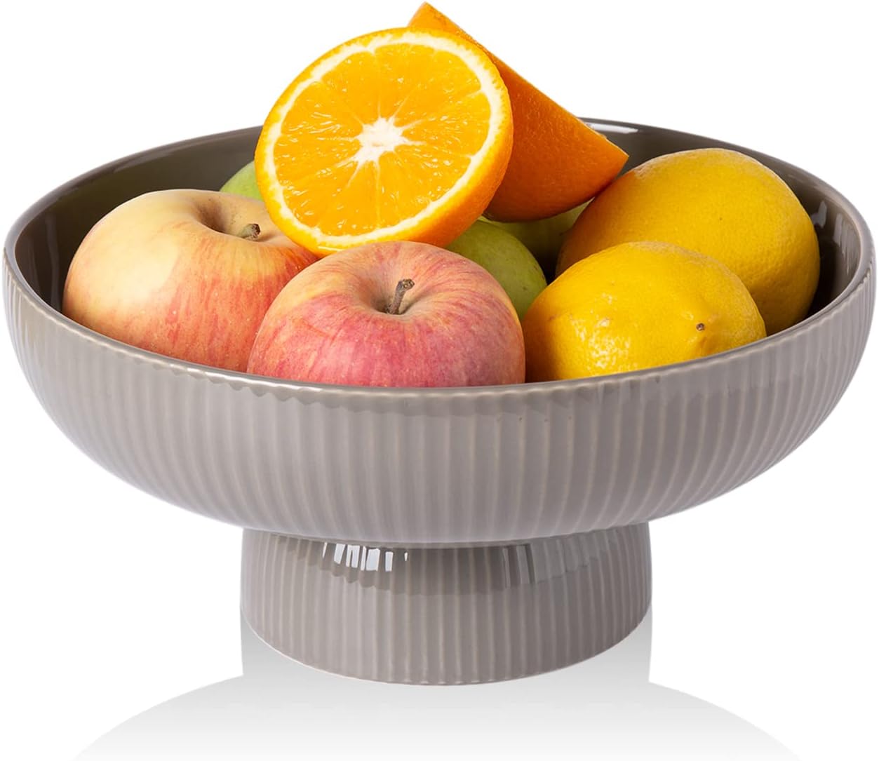Ceramic Fruit Bowl with Draining Holes for Stylish Storage